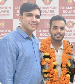 Rishav Awasthi MPPSC Topper Deputy Collector Champion Square Best MPPSC Coaching Indore