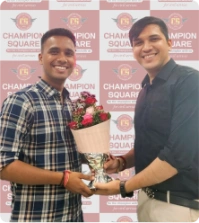 Satyam Baghel AD Finance MPPSC Topper Champion Square Indore