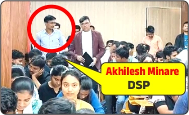 Akhilesh Minare MPPSC topper classroom session Champion Square Indore